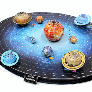 3D태양계행성 입체퍼즐 (대형-146pcs)