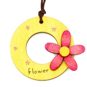 봄 목걸이 만들기-꽃