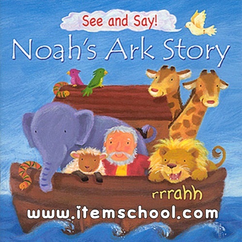 See and Say) Noah&#039;s Ark Story (Book 1권 + Audio CD 1장) 노아의방주