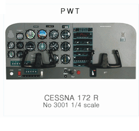 비행기조정기판넬(D형)-세스나172R