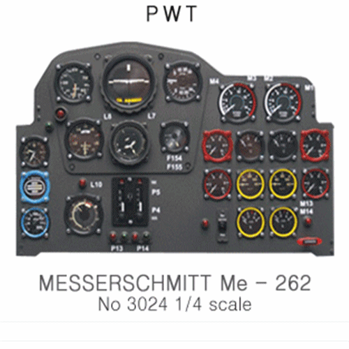 비행기조정판넬(A형) - Messerschmitt Me-262
