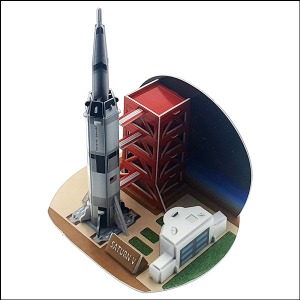 3D 입체퍼즐 아폴로 새턴 V 우주선(25pcs)