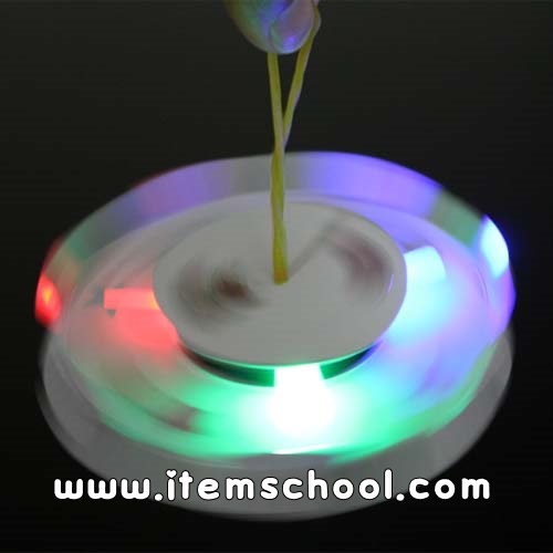 LED UFO 회전팽이 (5인 세트)